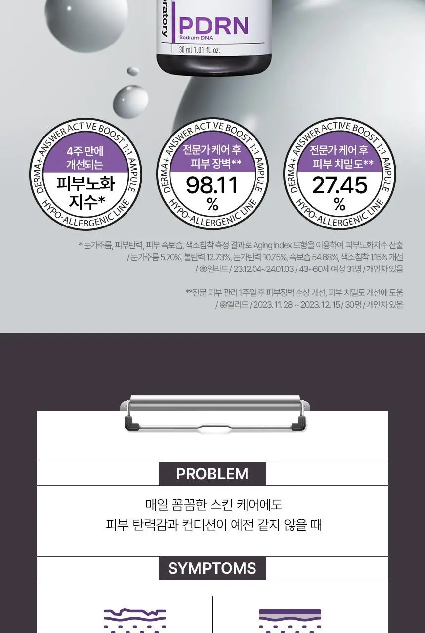 [진정탄력] 차앤박 더마앤서 액티브 부스트 PDRN앰플 30ml 기획 (+15ml 증정) 상세페이지 26